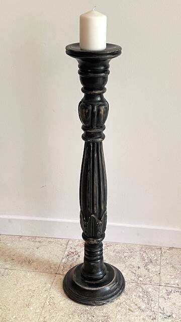 Candle holder 65cm Solid oak