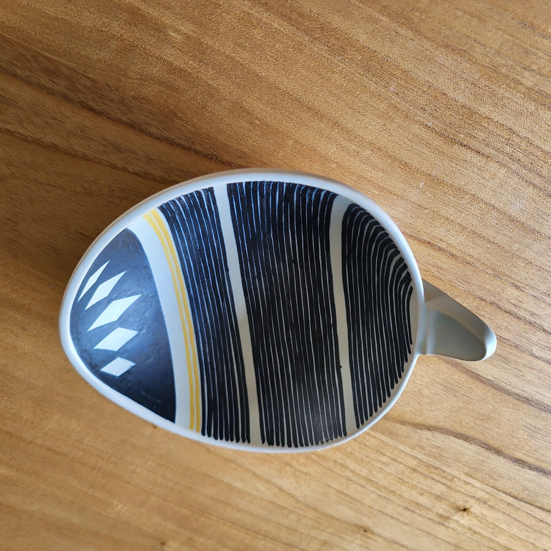 Ceramic Bowl/ Ashtray Dlg Capron Vallauris/ Made In Finland