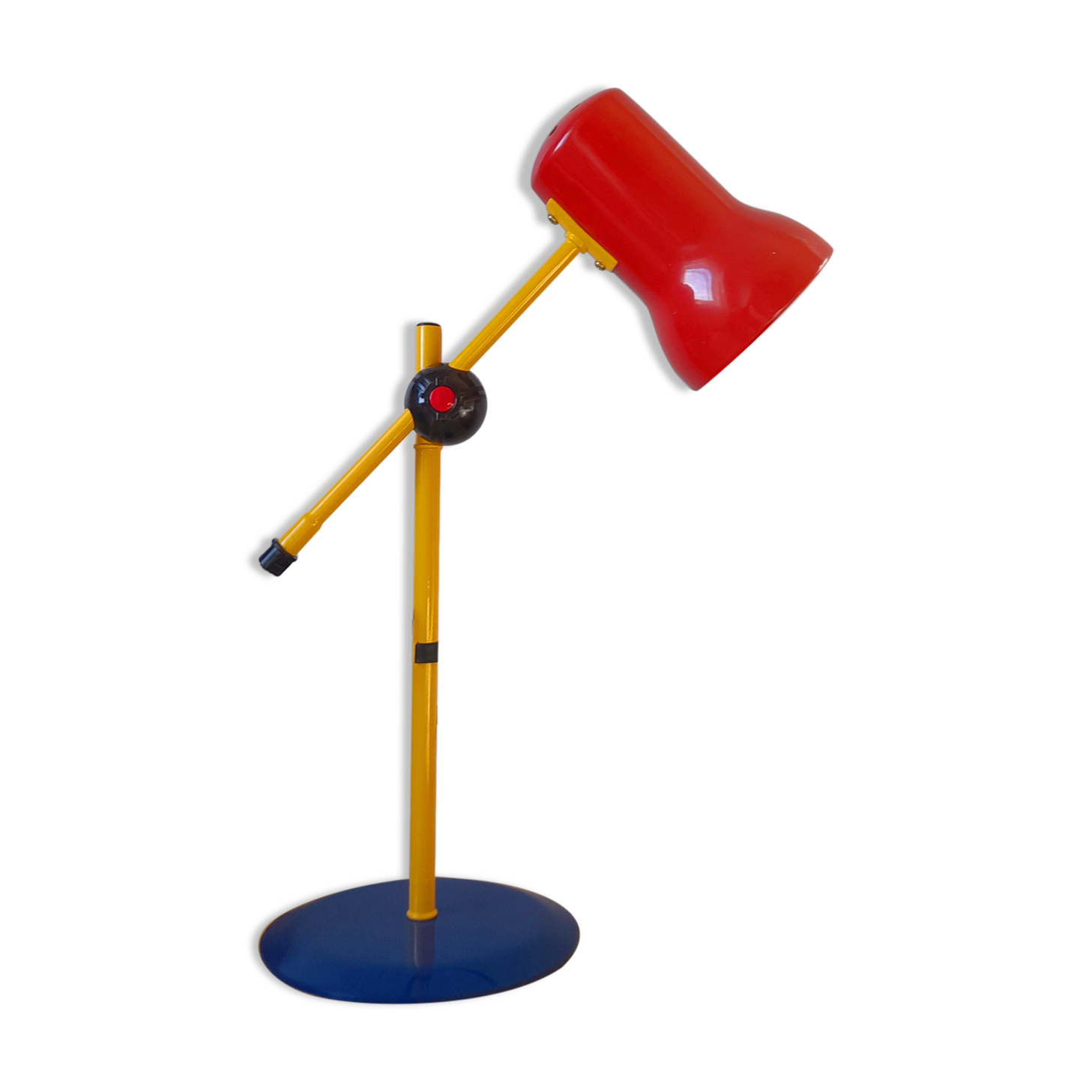 Adjustable desk lamp 80s