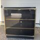 Vintage black and gold TV cabinet from the 70s/80s