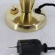 Lampe de table Bauhaus Brass Finish « Mushroom » des années 1930, Tchécoslovaquie