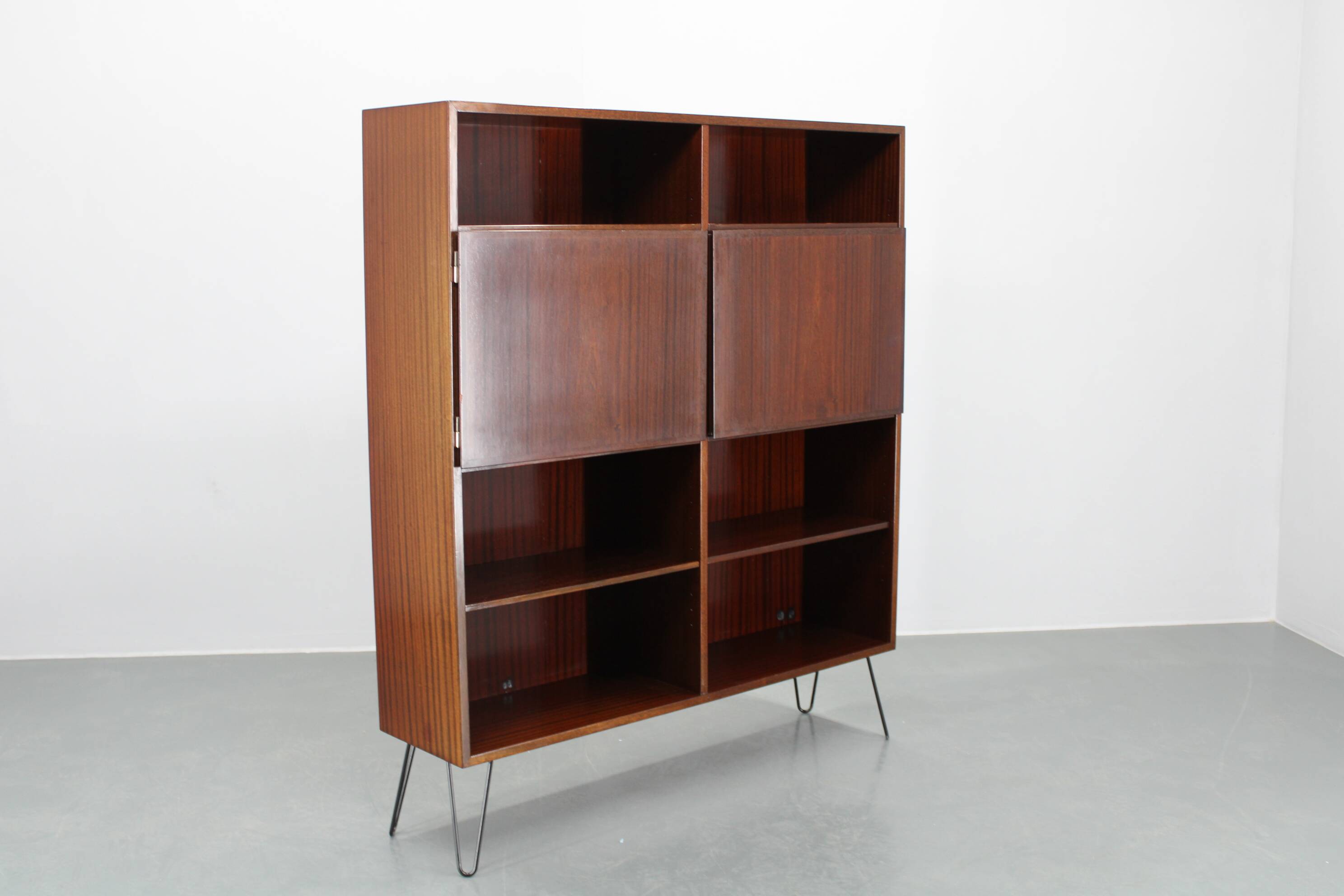 1960s Omann Jun Palisander Upcycled Cabinet, Denmark
