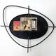 Vintage Flash Transistor Wall Clock 1950