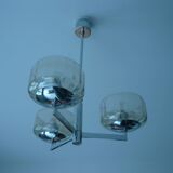 Gaetano Sciolari 3-light chandelier, 1970s