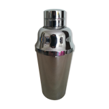 Shaker en métal argenté