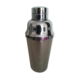 Shaker en métal argenté