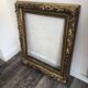 Large frame XIX gilded leaf height 100cm width 86cm