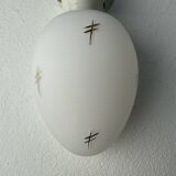 Lot of 3 old vintage slanted wall lights