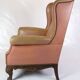 Antique High Flap Chair In Chesterfield Style From 1920s