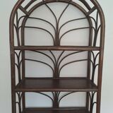 Rattan shelf