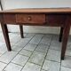 Table de ferme noyer massif