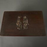 Two reel spools in their original 1900 box