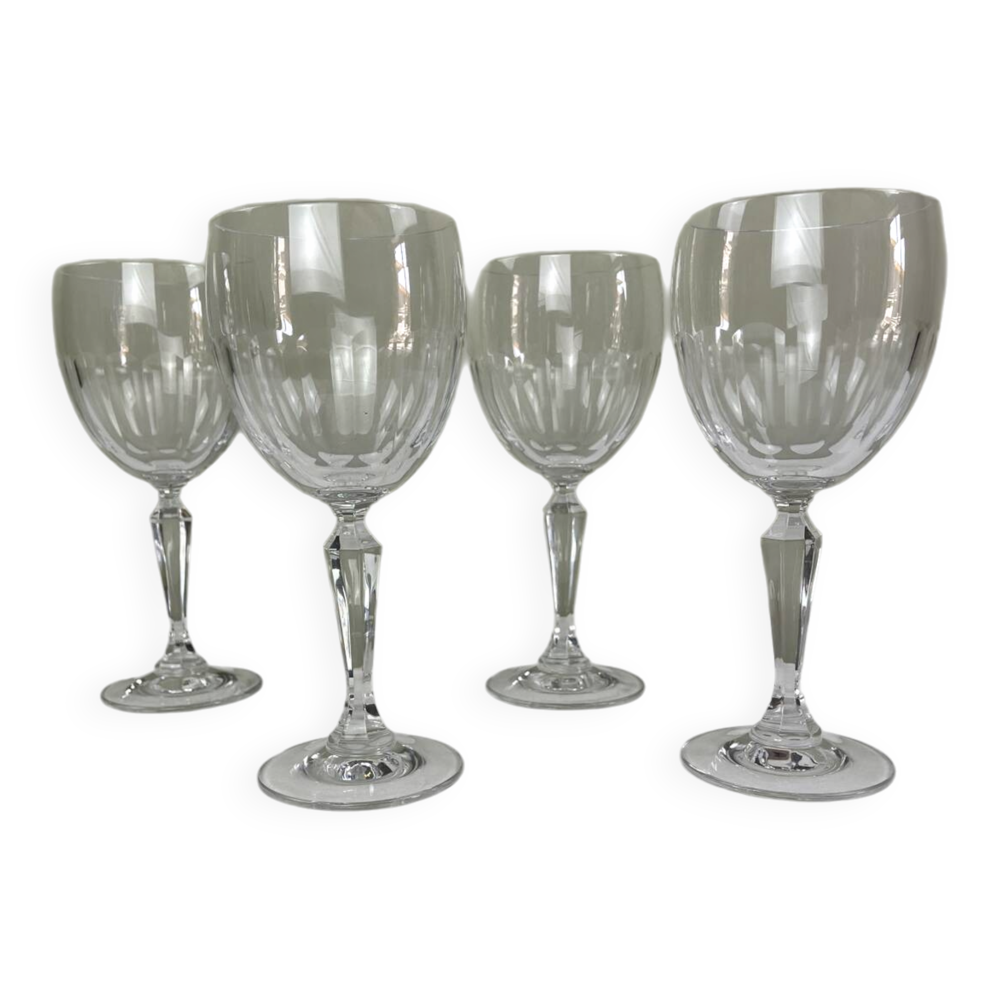 Crystal water glasses