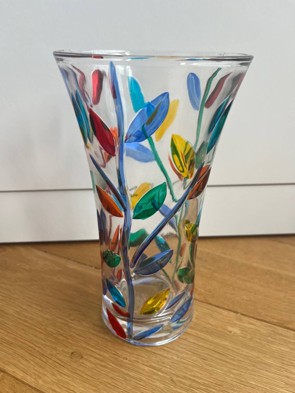 Murano glass vase signed CC Zecchin - Italian glass art