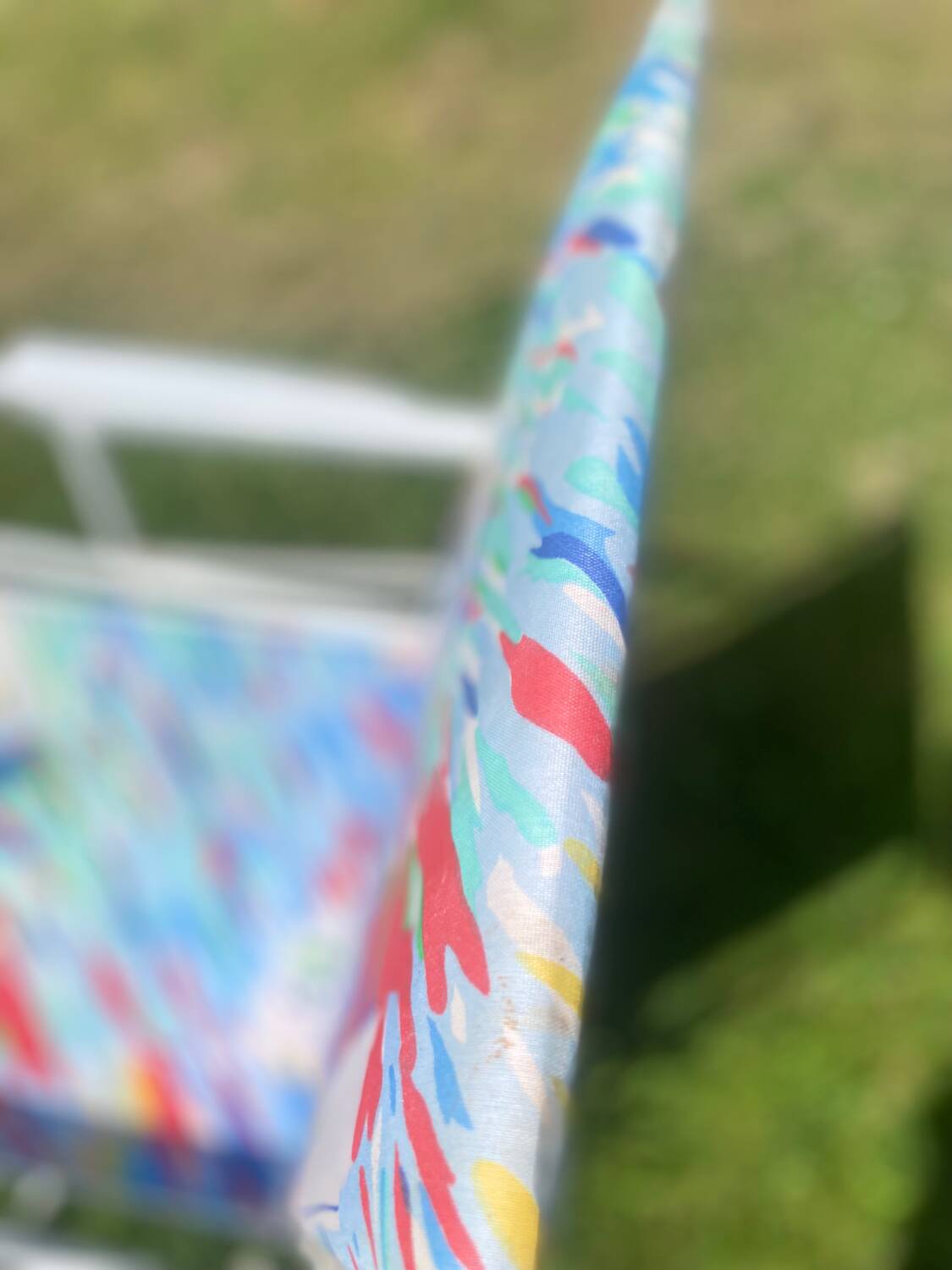 Vintage garden armchair