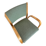 3 Fauteuils Steiner sieges assise verte