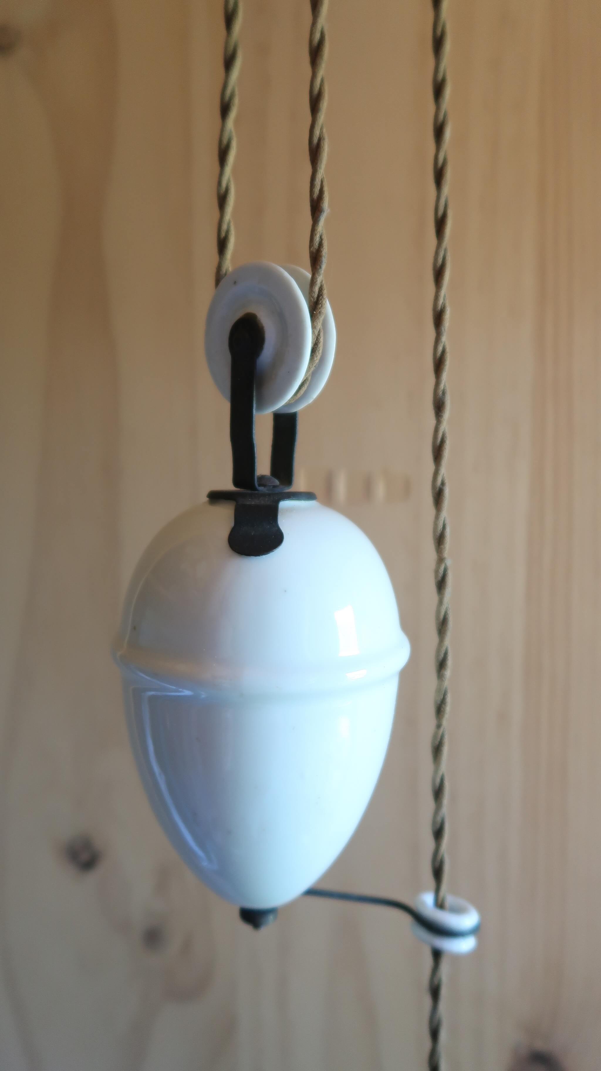 Industrial suspension with counterweights