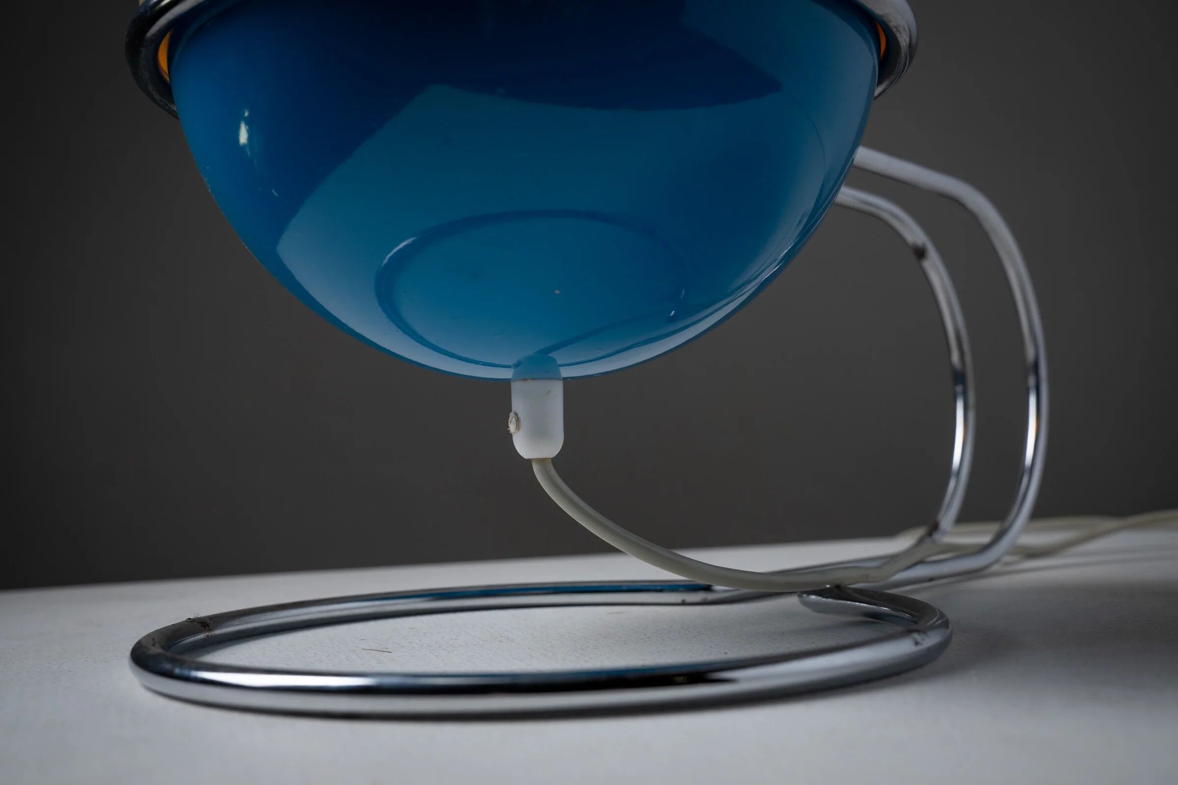 Lampe de table Space Age "Formland" bleue par Sidse Werner et Leif Alring pour Fog & Mørup