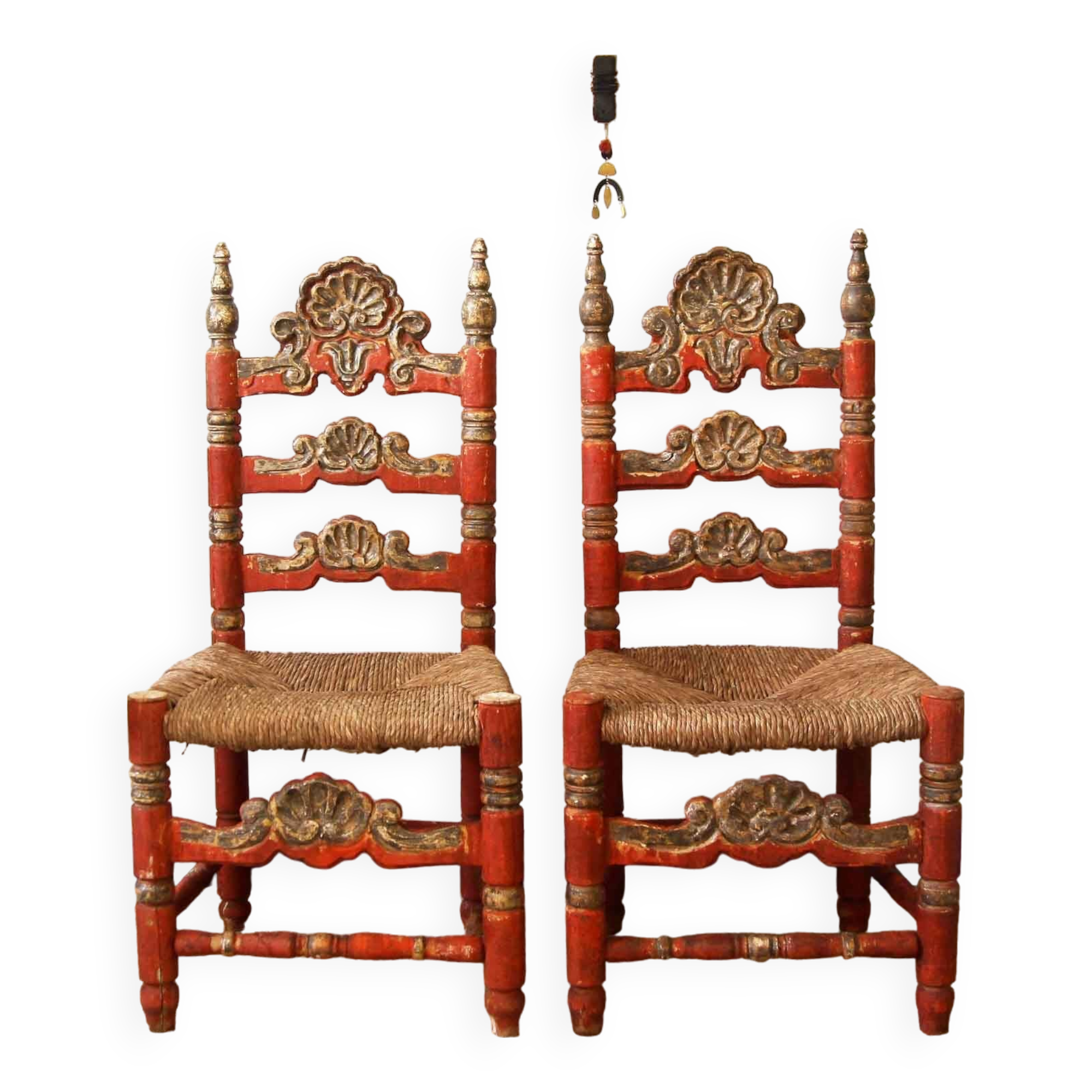 Pair of Majorcan chairs