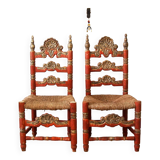 Pair of Majorcan chairs