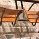 Vintage double school desk