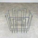 Willi Glaeser chromed metal magazine holder for TMP 80s