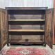 Louis XV style low cabinet in walnut, 19th century