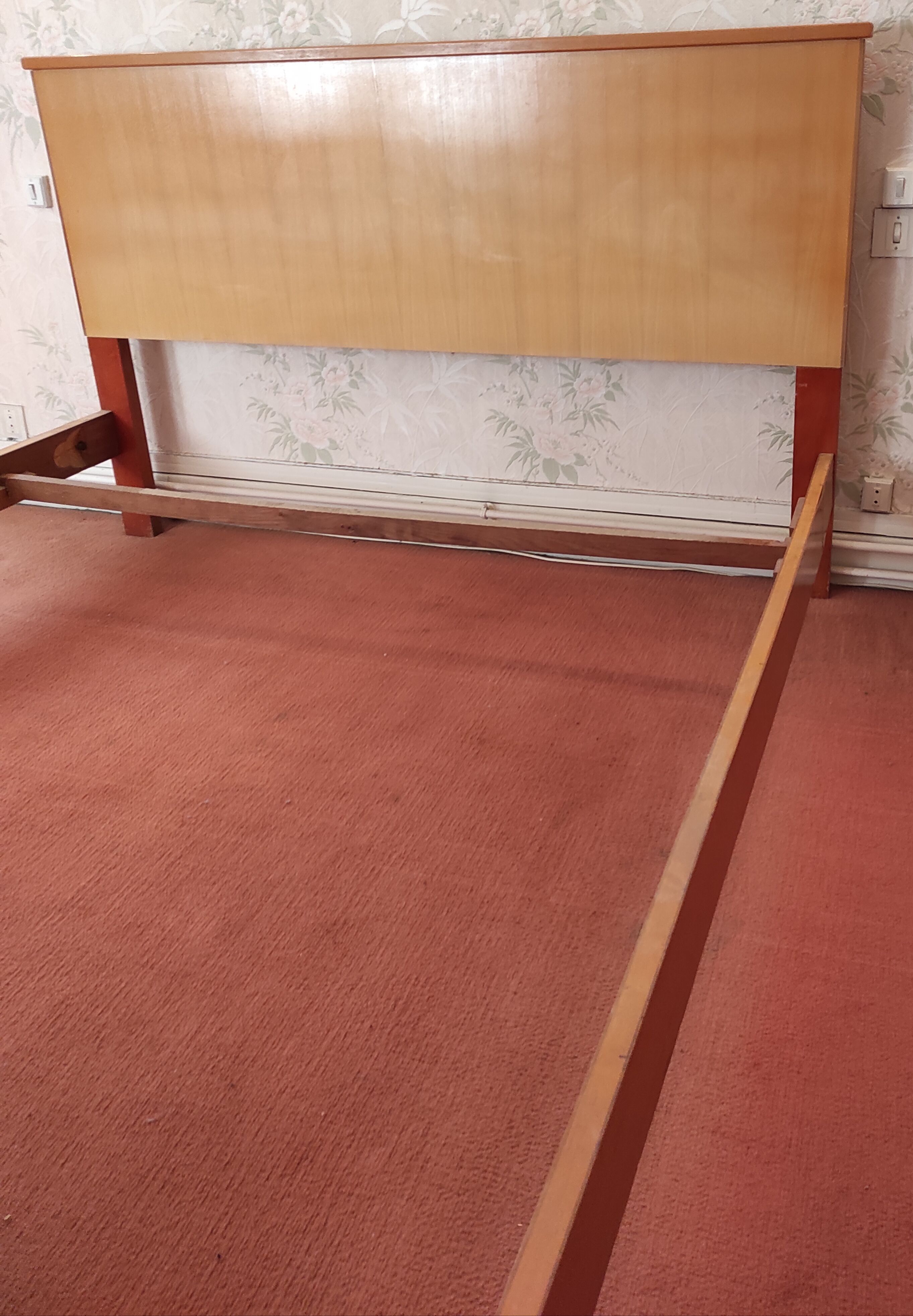 Scandinavian style bed 1960