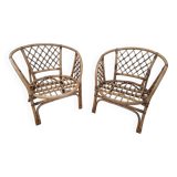 Fauteuils en rotin