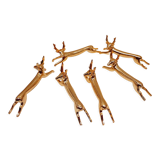 Set 6 deer knife holders