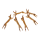 Set 6 deer knife holders