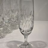 Champagne flutes in Bohemian crystal