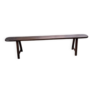 banc de ferme chêne