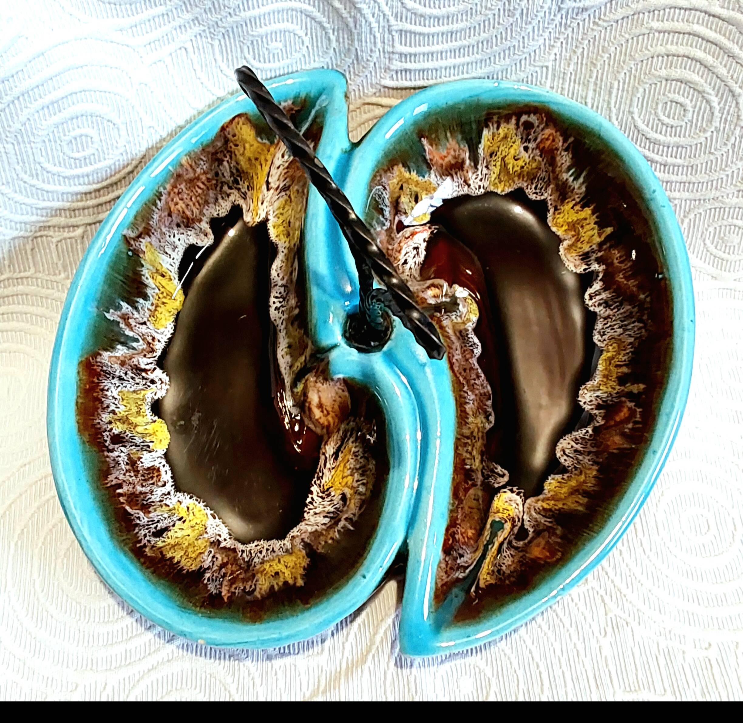 Vallauris ceramic dish