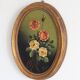 Lot de 3 tableaux bouquet de fleurs