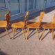 Lot 8 chairs bistro brasserie chalet mountain deco