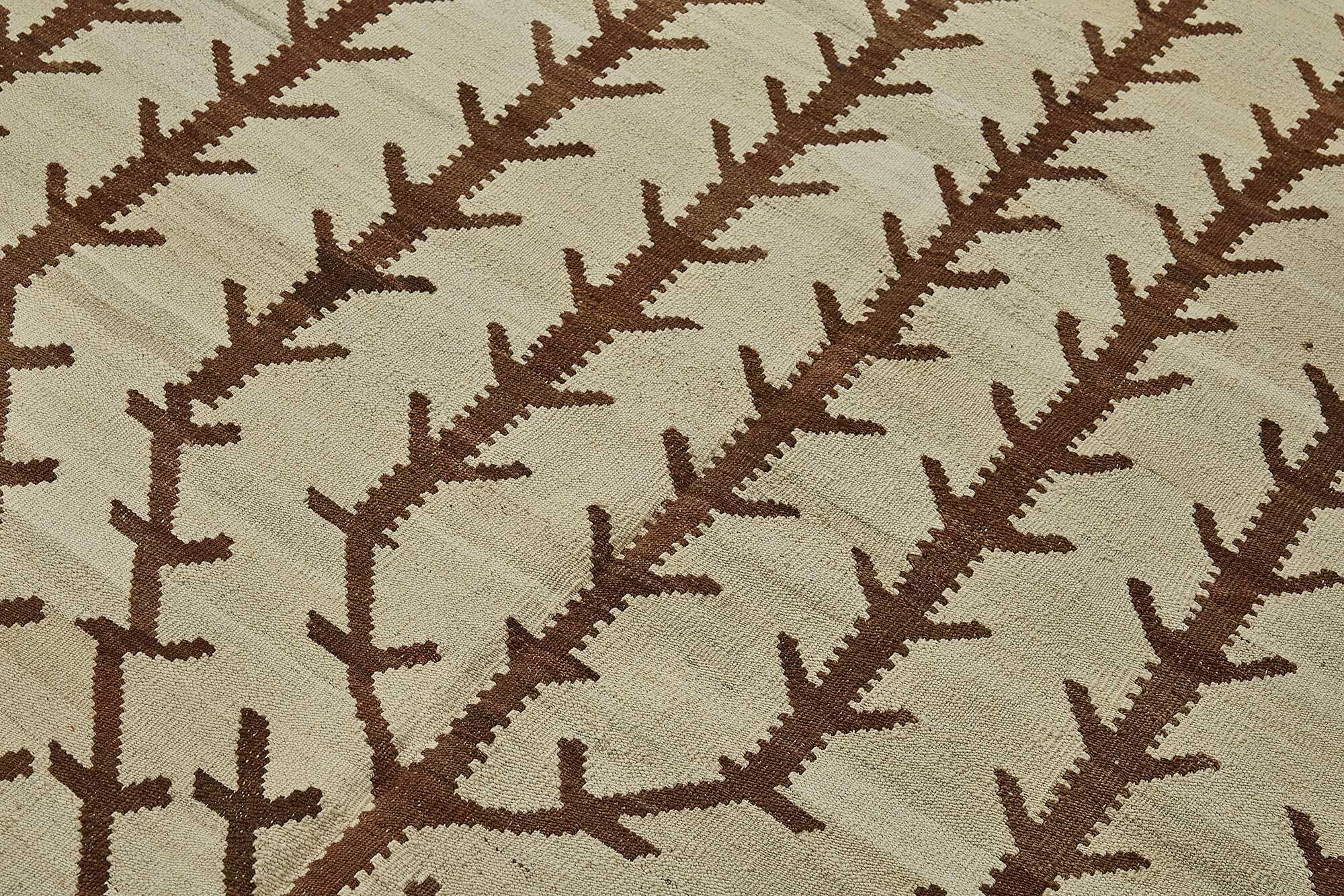Contemporary Tribal Decorative Kilim 162 cm x 206 cm