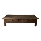Low farmhouse table