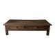 Low farmhouse table