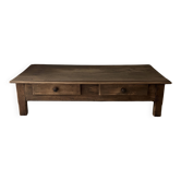 Low farmhouse table
