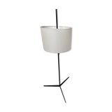 Old design floor lamp from the 50s in metal vintage adjustable lampshade