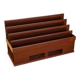 Vintage Lynx brown mail holder