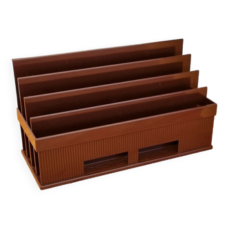 Vintage Lynx brown mail holder