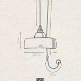 URSULE - Red terracotta - Portable lamp