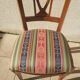 Vintage wooden office chair from the 1970s.