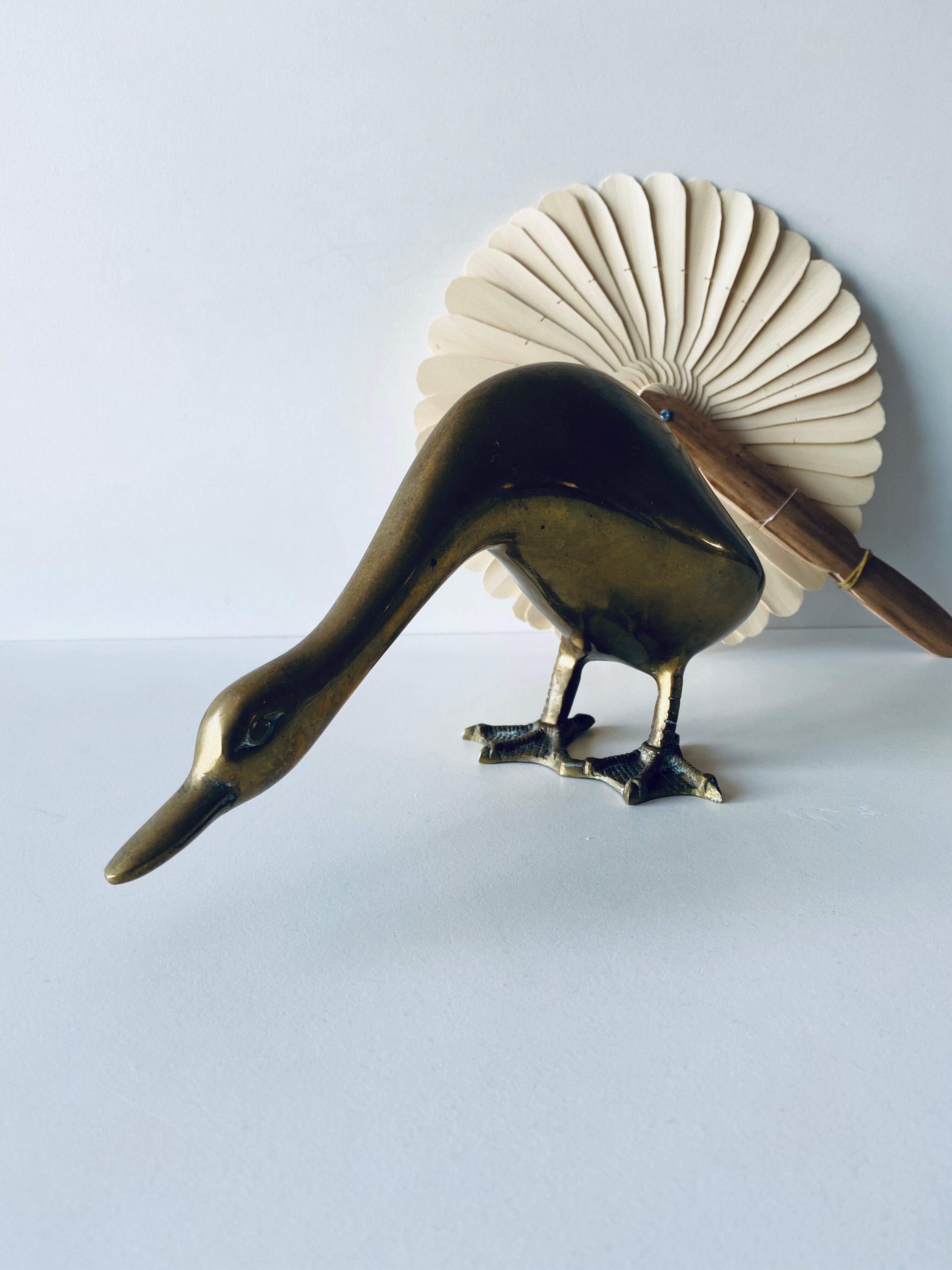 Brass goose 50s