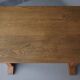 Table d'appoint ou bureau constructiviste vintage en chêne, années 1930