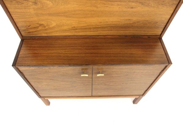 Meuble-bar scandinave en palissandre, Suède, 1960