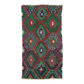 Turkish Handmade Vintage Anatolian Kilim 162 cm x 295 cm