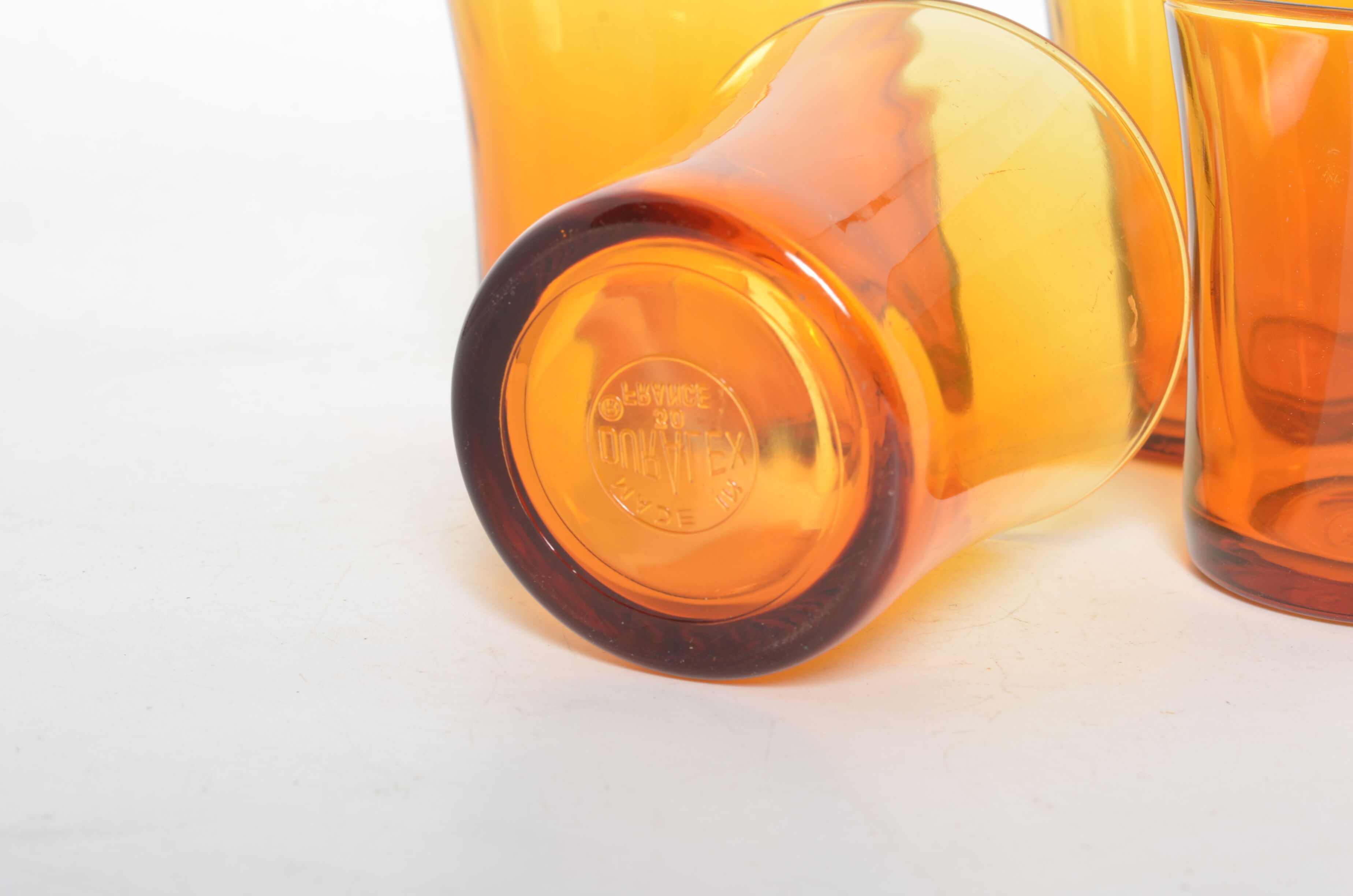 Duralex amber lenses